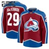 Colorado Avalanche Dresy Fanatics Premium Nathan MacKinnon 2024-25 Červené Domácí - Dětské